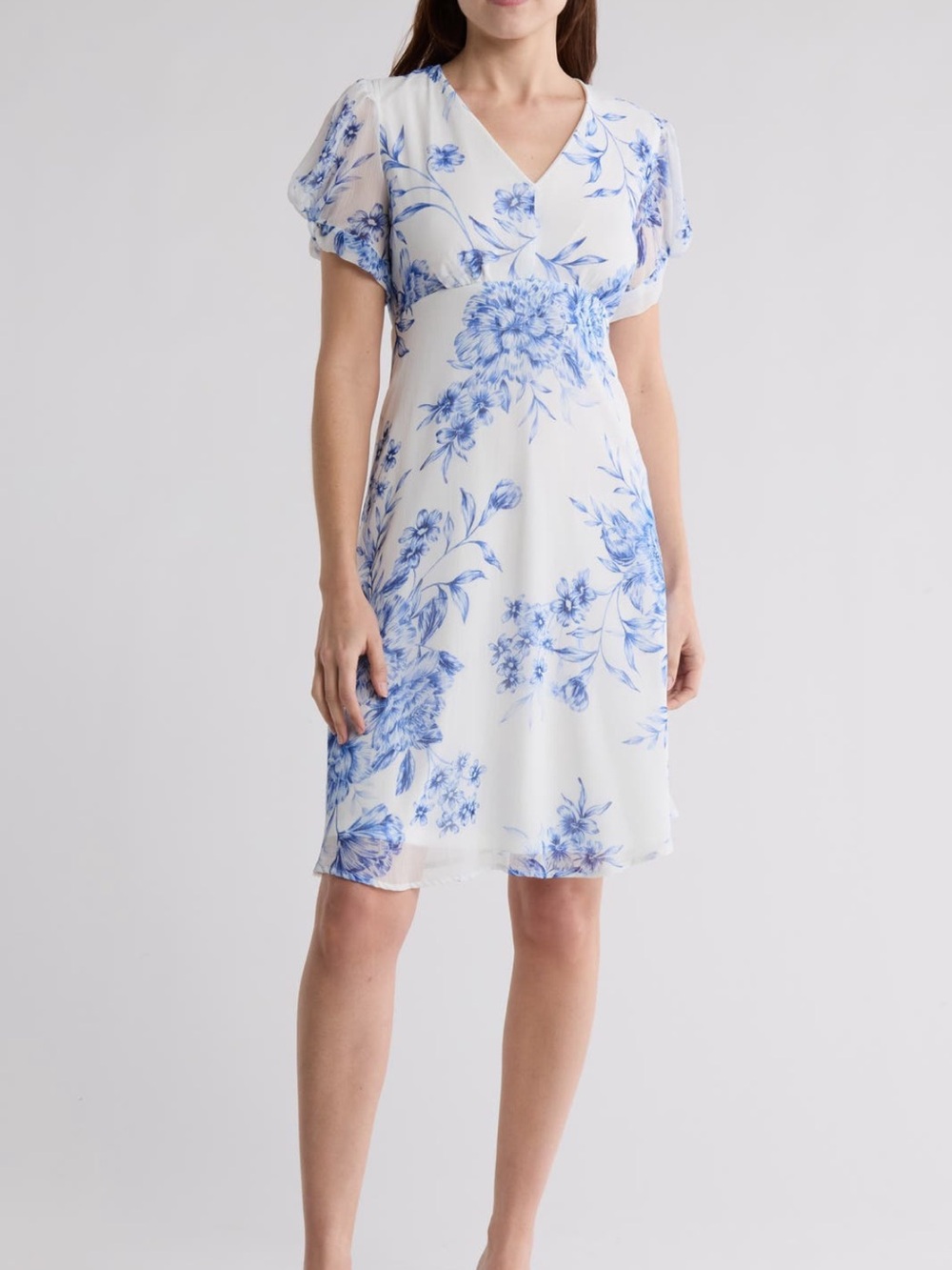 Calvin Klein chiffon dress - Picture 2 of 14